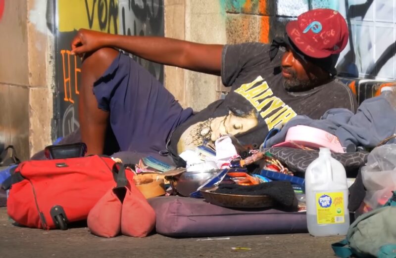 LA struggling with homelessness